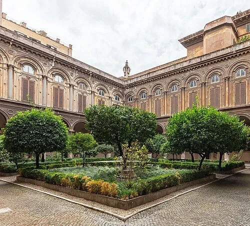 The Inner Courtyard — Palazzo Doria-Pamphilj audio guide stop
