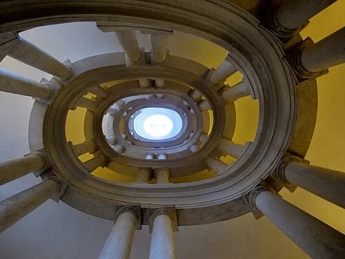 La vue de l'hélice — Palazzo Barberini