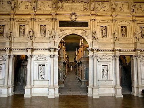La Facciata Scenica — Teatro Olimpico