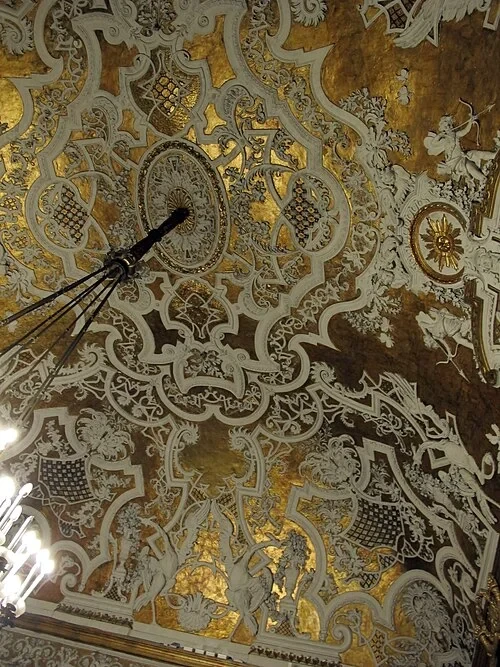 Decke des Königinnenzimmers — Palazzo Reale di Napoli