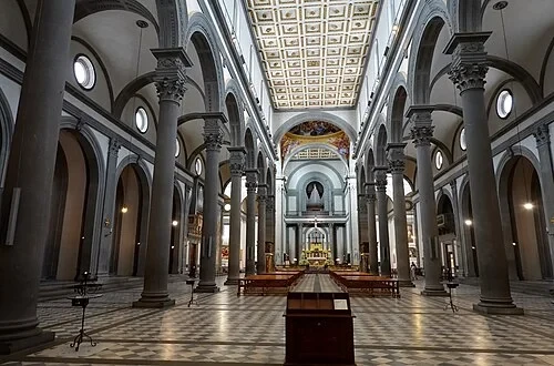 Navata della Basilica di San Lorenzo