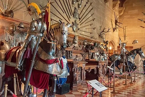 L'armure du chevalier — Warwick Castle