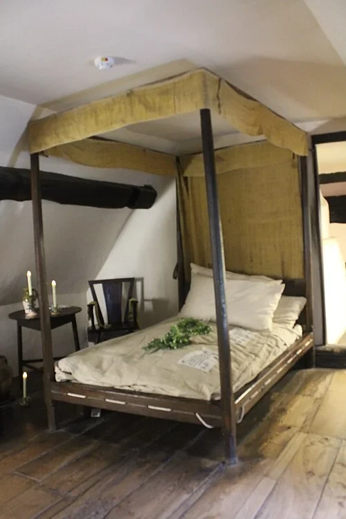 Le lit des Hathaway — Anne Hathaway's Cottage