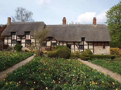 Le jardin anglais de Miss Willmott — Anne Hathaway's Cottage