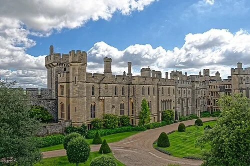 La Cour centrale — Arundel Castle