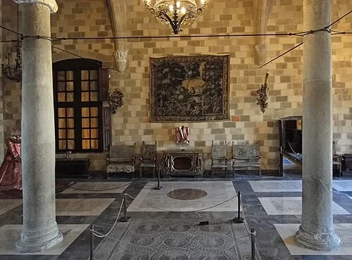 Chambre des Neuf Muses — Palace of the Grand Master of the Knights of Rhodes