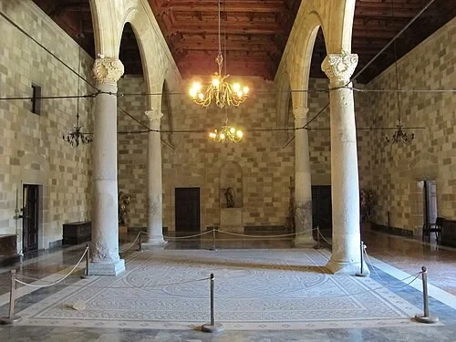 Support antique — Palace of the Grand Master of the Knights of Rhodes