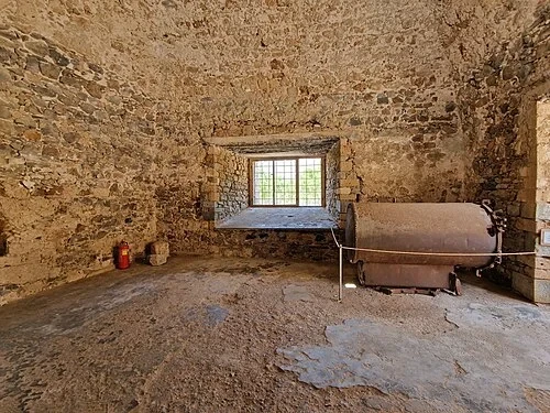 Bâtiment de la garnison et zone de désinfection — Spinalonga