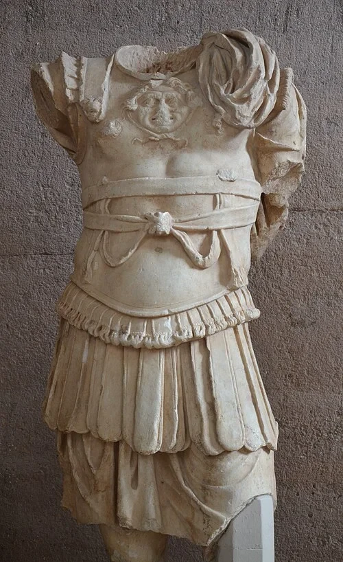 Statue d'un commandant romain — Ancient Corinth