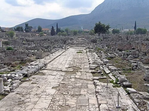 Voie de Léchaion — Ancient Corinth