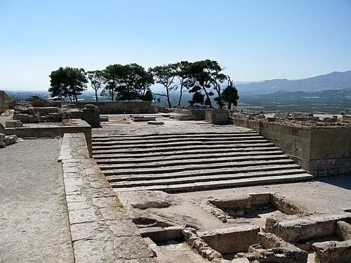 The Grand Staircase — Phaistos audio guide stop