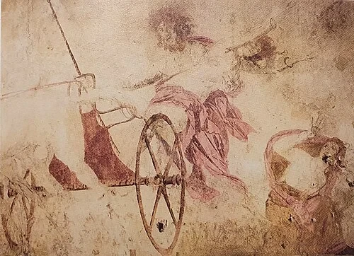戦車に乗るハデス