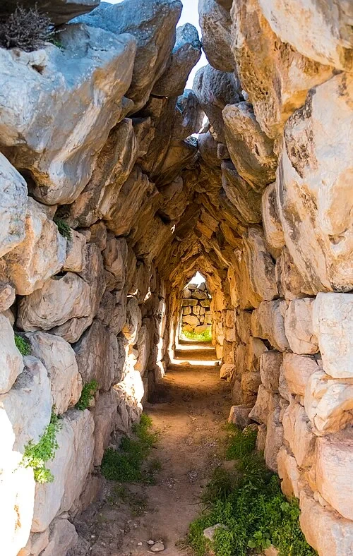 Les galeries voûtées — Tiryns