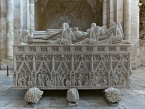 L'effigie du roi — Mosteiro de Alcobaça