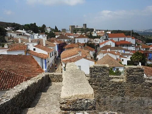 La mer de tuiles — Castelo de Óbidos