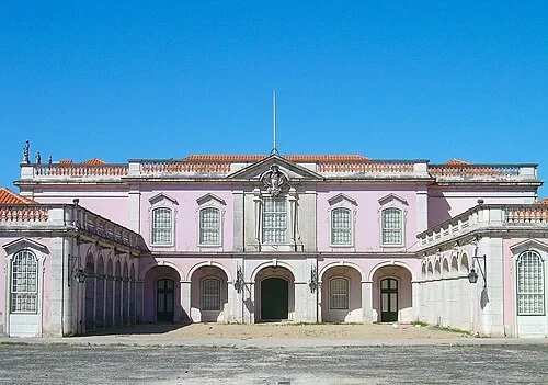 La façade cérémonielle — Palácio Nacional de Queluz