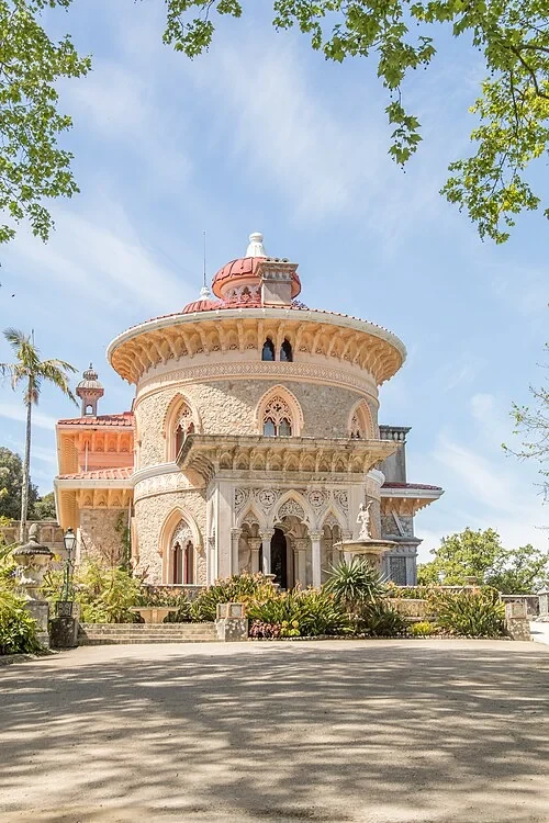 La terrasse principale — Palácio de Monserrate
