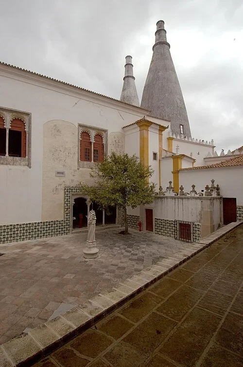 Der zentrale Innenhof