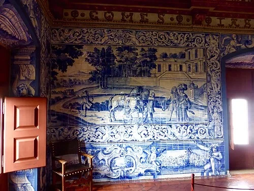 Carreaux de Scènes de Chasse — Palácio Nacional de Sintra
