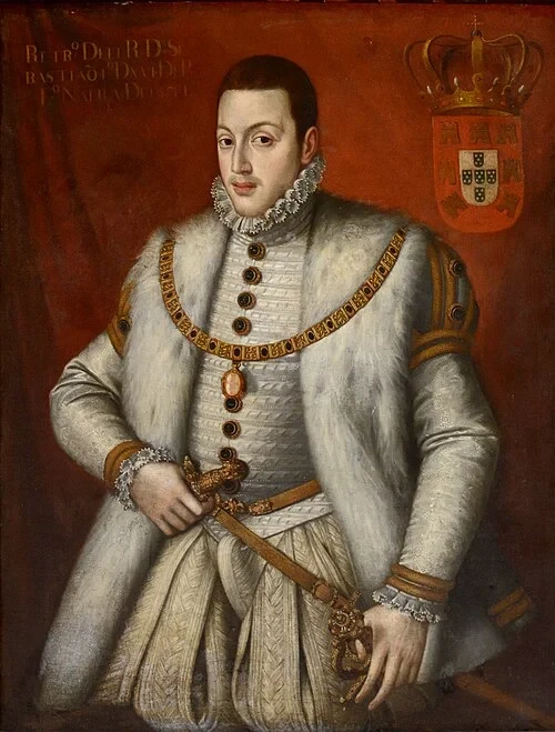 Porträt von König Sebastian von Portugal