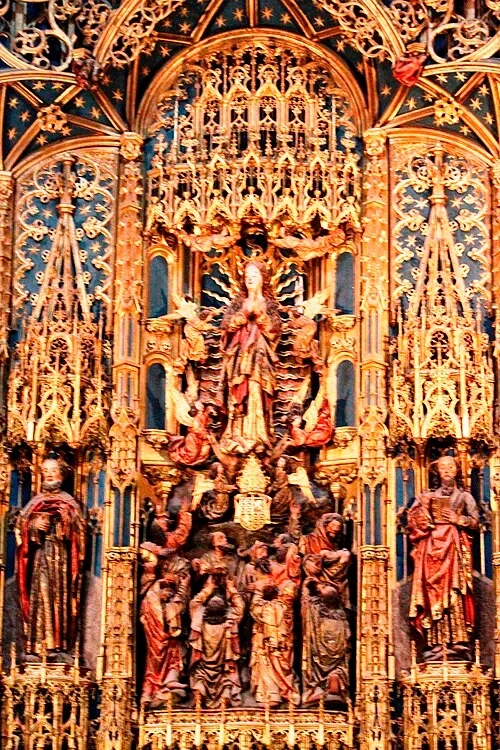 La vie de la Vierge — Sé Velha de Coimbra