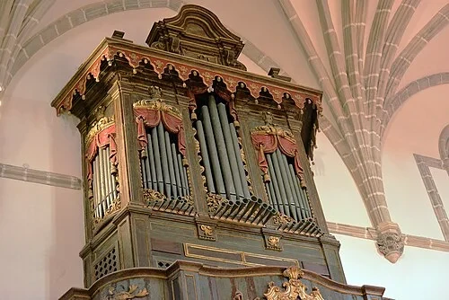 Detail of the Organ Pipes