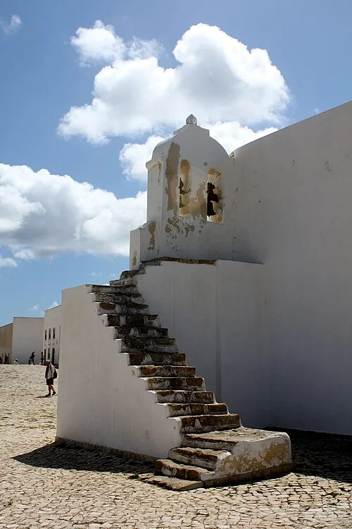 Le clocher de l'église — Fortaleza de Sagres