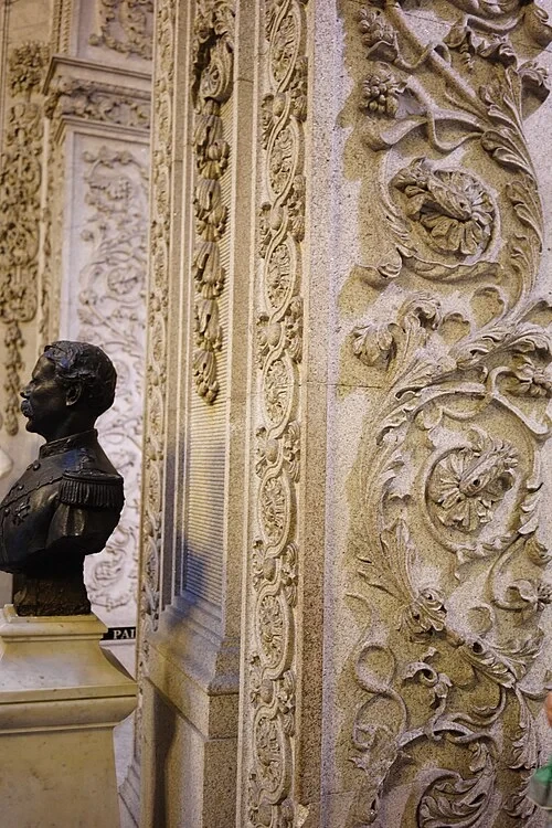 Carved Granite Detail