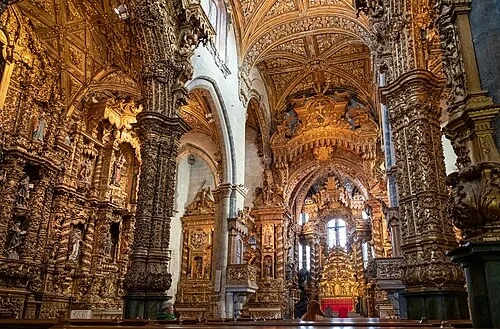 La nef dorée — Igreja de São Francisco