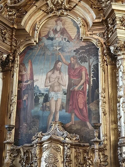 Le Baptême du Christ — Igreja de São Francisco