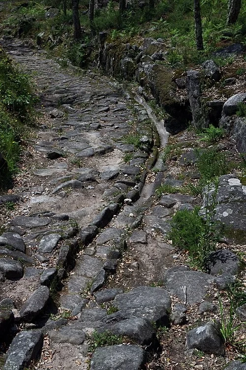 Ancient Stone Gutters — Citânia de Briteiros audio guide stop