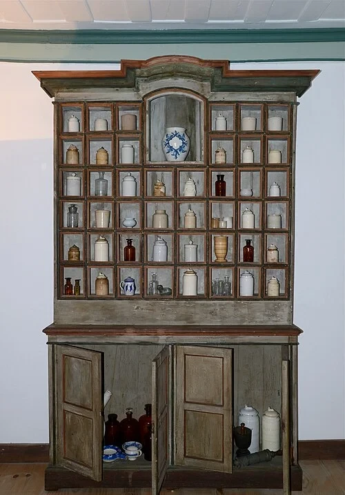 L'armoire de l'apothicaire — Mosteiro de São Martinho de Tibães