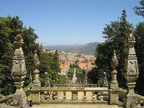 Vue sur Lamego — Santuário de Nossa Senhora dos Remédios