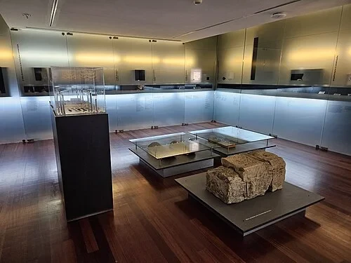 Maquette du plan de la ville — Miróbriga