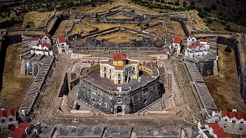 Aerial View of the Star Fort