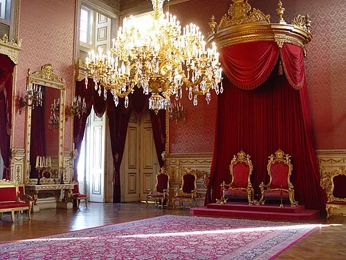 La Salle du Trône — Palácio Nacional da Ajuda