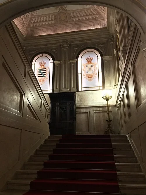 L'escalier monumental — Palácio Nacional da Ajuda