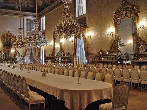 La Salle à Manger d'État — Palácio Nacional da Ajuda
