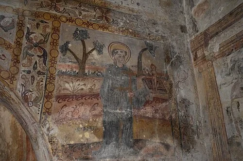 Peinture murale de Saint Antoine — Sítio Arqueológico de São Cucufate