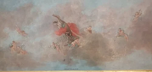 Le Plafond du Hall d'Entrée — Schloss Sanssouci