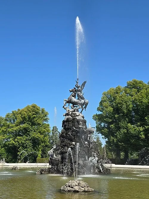 La Fontaine de la Renommée — Schloss Herrenchiemsee
