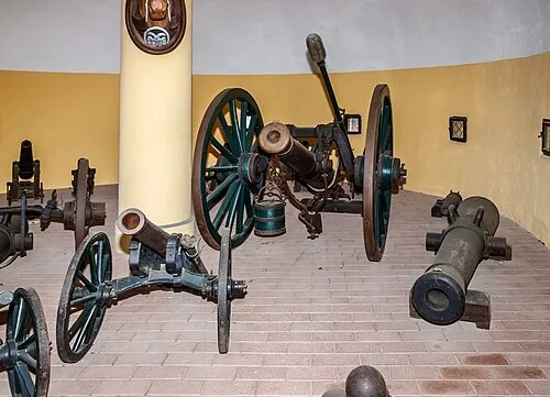 La batterie d'artillerie — Schloss Lichtenstein