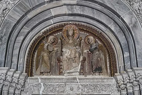 Sculpture de la Vierge — Manastir Studenica