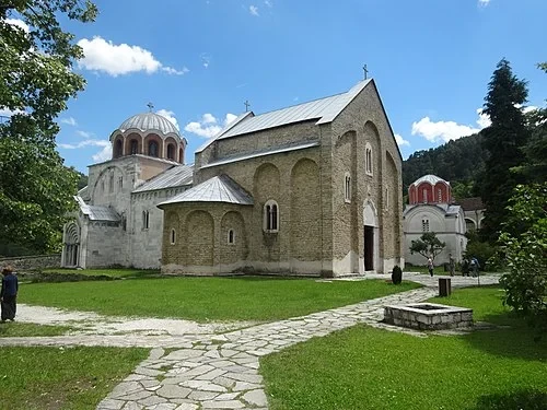 Vue sur les Églises — Manastir Studenica
