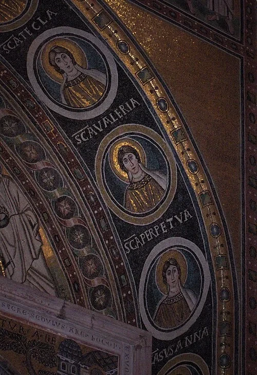 Les saintes martyres — Eufrazijeva bazilika
