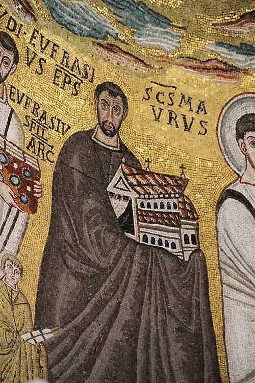 Portrait de l'évêque Euphrasius — Eufrazijeva bazilika
