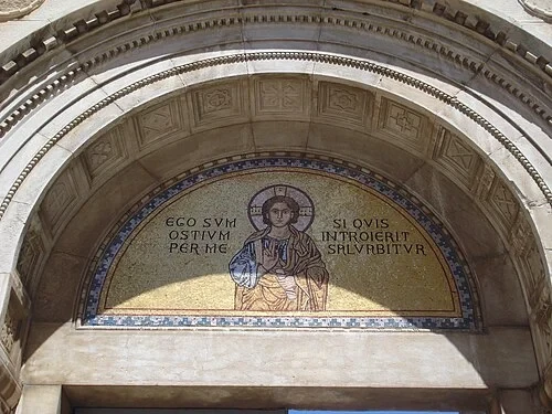 The Golden Entry Mosaic