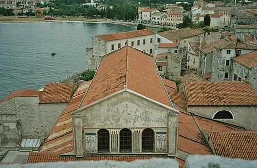 Vue depuis le clocher — Eufrazijeva bazilika