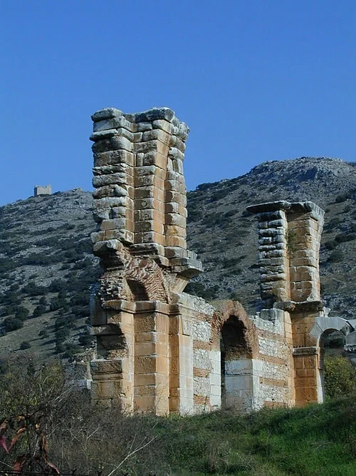 Los pilares de la Basílica B