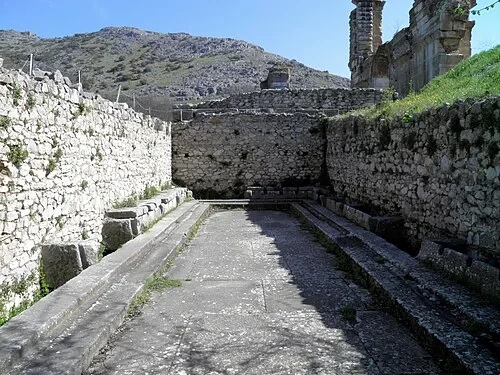 Las letrinas romanas